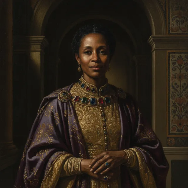 A noblewoman in the Byzantine Empire